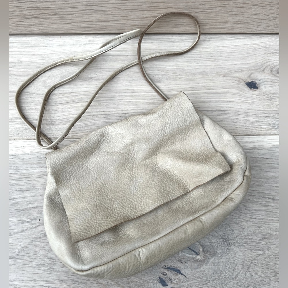 Urban Outfitters leather shoulder bag- Taupe